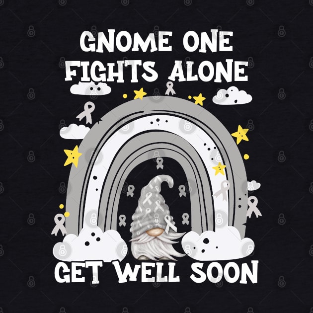 Gnome One Fights Alone Brain Cancer by WoollyWonder